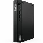 Lenovo ThinkCentre M75q Gen 5 12RQ001PUS Desktop Computer - AMD Ryzen 7 PRO 8700GE - 32 GB - 512 GB SSD - Tiny - Black - AMD PRO 600 Chip - Windows 11 Pro - AMD Radeon 780M DDR5 SDRAM -