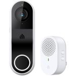 TP-Link KD110 Kasa Smart Doorbell 3MP 2K HD Video 2-Way Audio Real-Time Notification Cloud & SD Card Storage