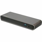 StarTech.com Thunderbolt 3 Dock - Dual Monitor 4K 60Hz TB3 Laptop Docking Station with DisplayPort - 85W Power Delivery - 3x USB 3.0  GbE - Certified Thunderbolt 3 docking station with