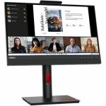 Lenovo ThinkVision TIO22Gen5 22in Class Webcam Full HD LED Monitor - 16:9 - Black - 21.5in Viewable - In-plane Switching (IPS) Technology - WLED Backlight - 1920 x 1080 - 16.7 Million C