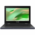 Asus Chromebook CR11 CR1104CGA-YZ42T 11.6in Rugged Chromebook - HD - Intel N-Series N100 - 4 GB - 32 GB Flash Memory - Mineral Gray - Intel Chip - 1366 x 768 - ChromeOS - Intel UHD Grap