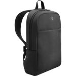V7 CBK16-BLK Essential Slim Backpack Carrying Case for 15.6in Notebook Laptop Backpack - Black - Weather Resistant Polyester