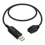 12V Step-Up USB to 3-Pin/4-Pin PC Fan Power Adapter Cable 1.6ft(50cm) Black