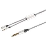 3.5MM+USB C to 6.35mm Cable 6ft Black