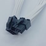 8-Pin Video Card Extension 1.5' With White Sleeve