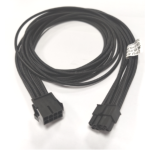 ATX CPU 8 Pin Power Extension Nylon Sleeved Cable CPU 8 Pin Female to 8(4+4) Pin Male EPS-12V Extension Cable for Motherboard