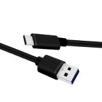 USB3.2 AM to Type CM Cable5V 3A 15W with 10Gbps transmission speed 1M (3.2ft)Black