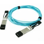100G 5M(16.4ft) Aqua QSFP28-QSFP28 Active Optical Cable Mellanox Compatible