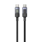 Unitek C14158ABK01-2M PD 60W USB-C Charging Cable with LED Display 2M(6.6ft) Black