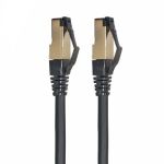 Cat 8 S/FTP Dual Shielded RJ45 Ethernet Cable 6.6'  40Gbps Black