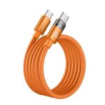 Mcdodo CA-5585 100W Transparent Cable with Charging Light 4ft Orange