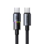 Mcdodo CA-8200 Type C 100W Cable with 7 Colorful Lights 4ft Black