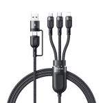 Mcdodo CA-8800 3in 2 PD Fast Charging Cable 3.9' Black