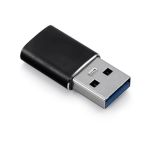 USB-C Female to USB-A Adapter Black