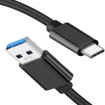 USB 3.0 A/M to USB-C/M Cable 1.6' Black