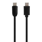Micro B Male to Micro B Male 6' Black
