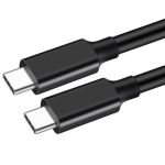 USB C 3.2 Gen 2 20Gbps 100W Cable1.5ft Black4K@60Hz Support Data Charge and Video