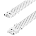 600W GPU Power Cable for RTX 3090Ti 4070 Ti 4080 4090 5090 5080 5070 5070Ti to ATX 3.0 Modular Power Supply 27.5in White