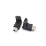 USB-C Male to Female Right Angle AdapterBlack