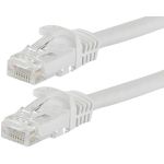CAT5e Straight Patch 14ft White 350MHz Network Cable