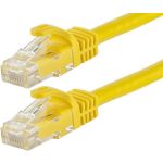 CAT5e Straight Patch 14ft Yellow 350MHz Network Cable
