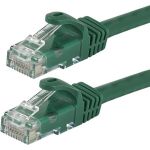 CAT6 1ft Green 24AWG Cable 550MHz UTP Straight Patch
