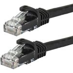 CAT6 5ft Black 24AWG Cable 550MHz UTP Straight Patch