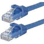 CAT6 7ft Blue 24AWG Cable 550MHz UTP Straight Patch