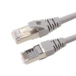 Cat7 Shielded Patch 28AWG Cable 3ft Grey