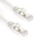 Cat7 Shielded Patch 28AWG Cable 10ft White