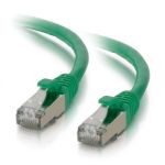 Cat7 Shielded Patch 28AWG Cable 14ft Green