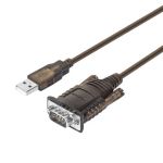 Unitek Y-108C01 USB2.0 to Serial (DB9M) Adapter Cable 10ft(3M) Brown