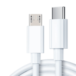 USB Micro 2.0 to USB-C Cable10' (3M) White