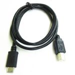 USB-C to USB2.0 B Cable 6' Black