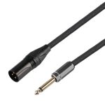 XLR Male to 6.35mm Cable 6ft Black