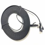Cat6 Flat Patch Cable 16' Black