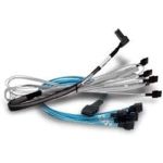 LSI Logic 05-60002-00 1m Data Transfer Cable x8 SFF-8654 to 2x4 SFF-8643 SAS