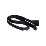 Silverstone PP14-EPS 2 x EPS 8 Pin (PSU) to 12+4 (GPU) 12VHPWR PCIe Gen5 Cable