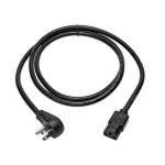 Tripp Lite P007-006-15D Computer Power Cord Right-Angle NEMA 5-15P to C13 - Heavy-Duty 15A 125V 14 AWG 6 ft. (1.83 m) Black