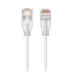 Ubiquiti UniFi Patch Cat 6 Cable 0.3M UniFi Etherlighting Cat 6 Patch Cable 0.3M White - Nano-thin patch cable with