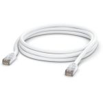 Ubiquiti UniFi Patch Cable Outdoor 9.84 ft CAT5E Network Cable for Network Device Patch Cable - Shielding - VW-1 - 24AWG - White