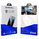 iPhone 15 Pro (6.1in) 2.5D Full Cover Antic-static Tempered Glass Screen Protector Black