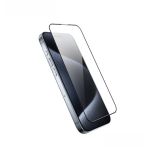 iPhone 14 Pro/15/16 (6.1in) Tempered Glass Screen Protector 2.5D Full Cover Black