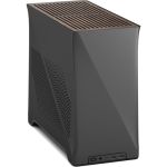 Fractal Design Era 2 Charcoal Gray Anodized Aluminum/Steel Mini-ITX Compact Small Form Factor PC Case