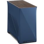Fractal Design Era 2 Midnight Blue Anodized Aluminum/Steel Mini-ITX Compact Small Form Factor PC Case