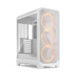 Fractal Design FD-C-MES3A-05 Meshify 3 AmbiencePro RGB Mid Tower PC Case Clear Tempered Glass Panel 2x USB-A 1x USB-C