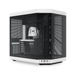 HYTE CS-HYTE-Y70-BW Y70 Modern Aesthetic Dual Chamber Panoramic Tempered Glass Mid-Tower ATX Case with PCIE 4.0 Riser Cable
