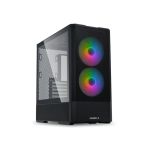 Lian-Li LANCOOL 207 Black Mid-Tower Case Steel / Tempered Glass ATX Mid Tower Computer Case