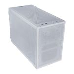 Lian-Li B4W B4-mATX Mesh Compact SFF Computer CasePre-installed 2 x 120mm Fans Rotating AC Inlet 2x USB-A 3.0 1x USB-C 3.21x Audio White