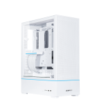 Lian-Li SUP01W White Steel Tempered Glass ATX Mid Tower Computer Case